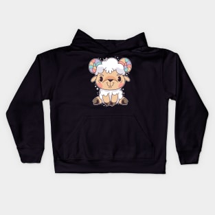 Chibi Aries Kids Hoodie